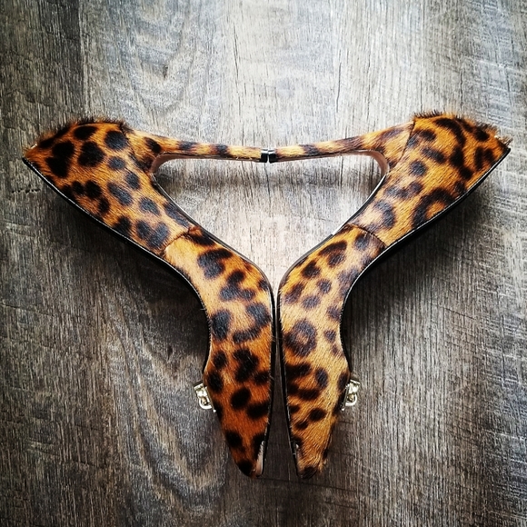 🍒NEW🍒 TED BAKER LEOPARD PUMPS EU37 - Picture 5 of 9